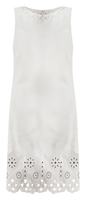 フェミニン【RALPH LAUREN】Eyelet デニム ノースリーブ ドレス Lauren Ralph Lauren Women's Eyelet Denim Sleeveless Shift