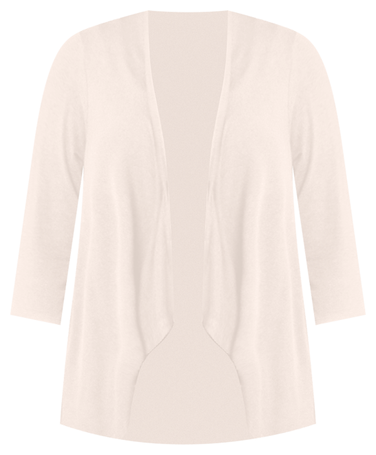 Petite Elbow Length Sleeve Open Cardigan Jacket