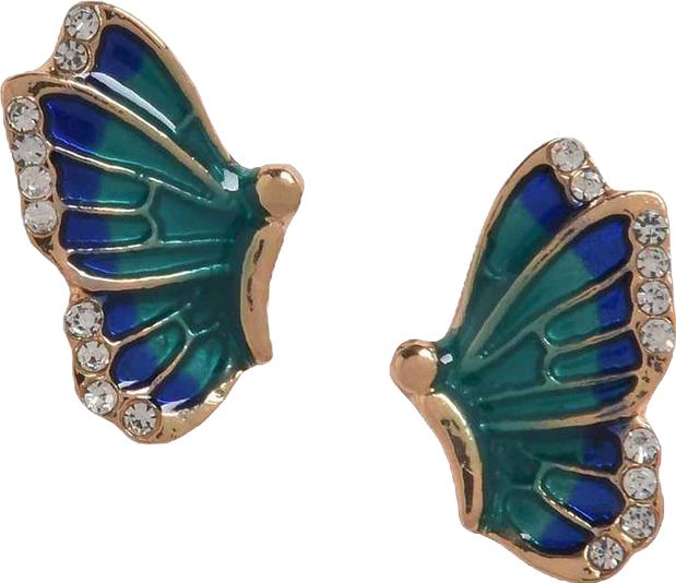 Women's Butterfly Stud Earrings