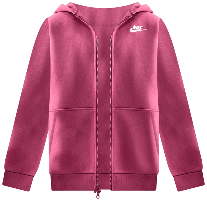Nike Sportswear Club Fleece Big Kids' Oversized Full-Zip Hoodie
