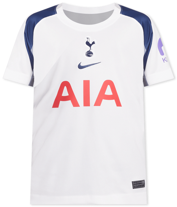 Tottenham Hotspur 2025/26 Stadium Home Nike Dri-FIT Replica-fodboldspillertrøje til større børn