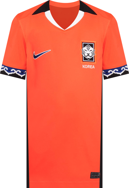 대한민국 2025 스타디움 홈(여자팀) 주니어 나이키 드라이 핏 축구 레플리카 저지