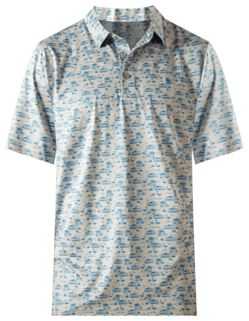 Men's Charger 2.0 Printed Polo Shirt