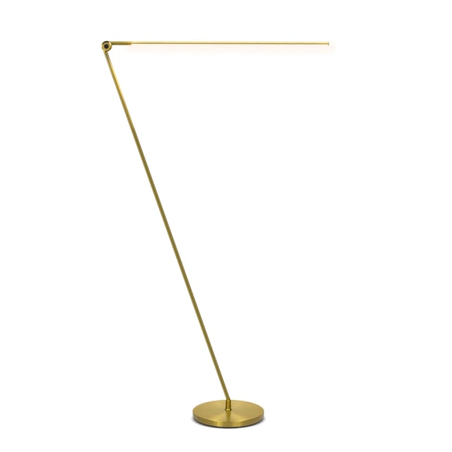 Libra Modern Minimalist Led Floor Lamp with Adjustable Color Temperature (54.5")