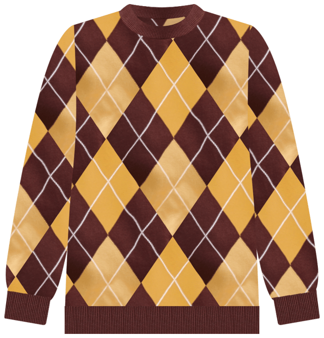 Men's Argyle Crewneck Sweater, Exclusively at Macy's