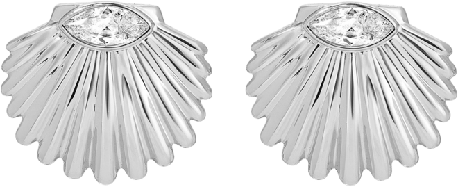 Santorini Shell Stud Earrings