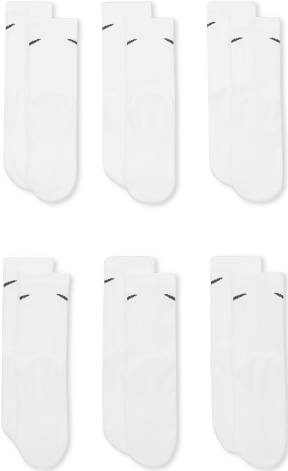 Nike Performance Cushioned Crew Kids' Training Socks (6 Pair)