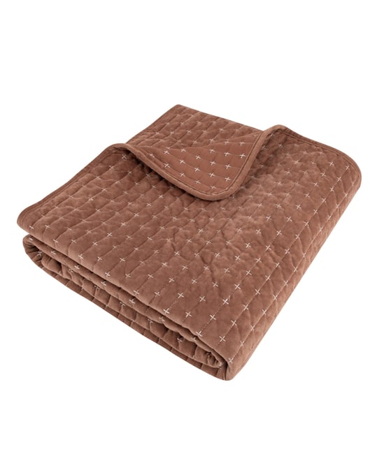 Velvet Stitch Reversible Quilted Throw, 50" x 60"