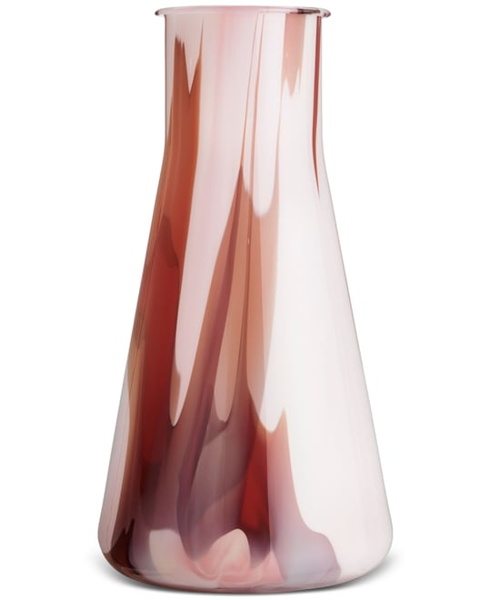 Crystal 12" Lab Erlenmeyer Vase