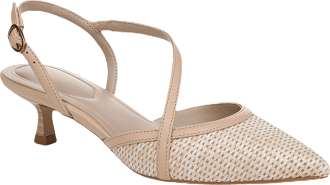 Women's Briellaa Kitten Heel Asymmetrical Pumps, Created for Macy's