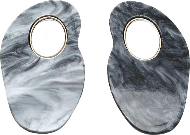 Women's Marble Drop Earrings