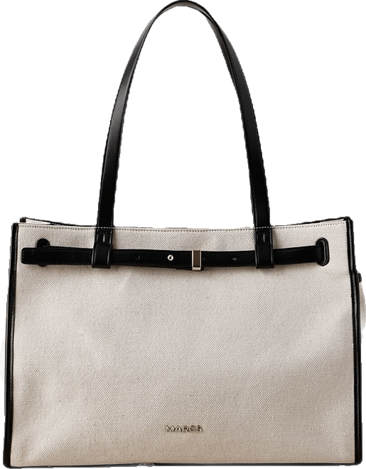 Havana Tote Bag in Canvas/Black