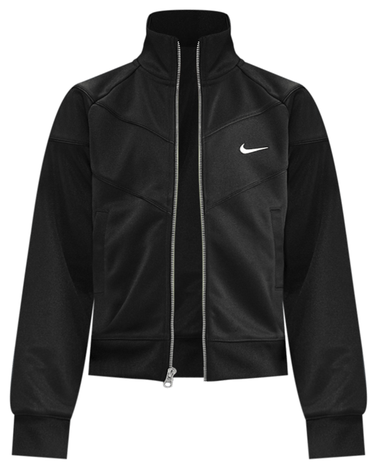 Nike Sportswear Chamarra deportiva de tejido Knit para niña talla grande