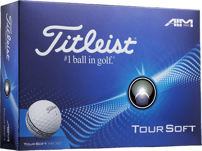 Titleist 2024 Tour Soft AIM 360 Golf Balls | Dick's Sporting
