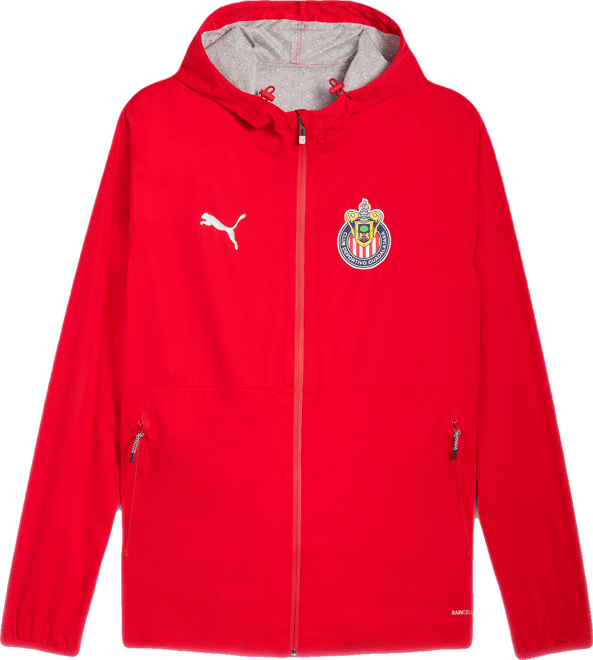 PUMA Chivas Men's Soccer Rain Jacket