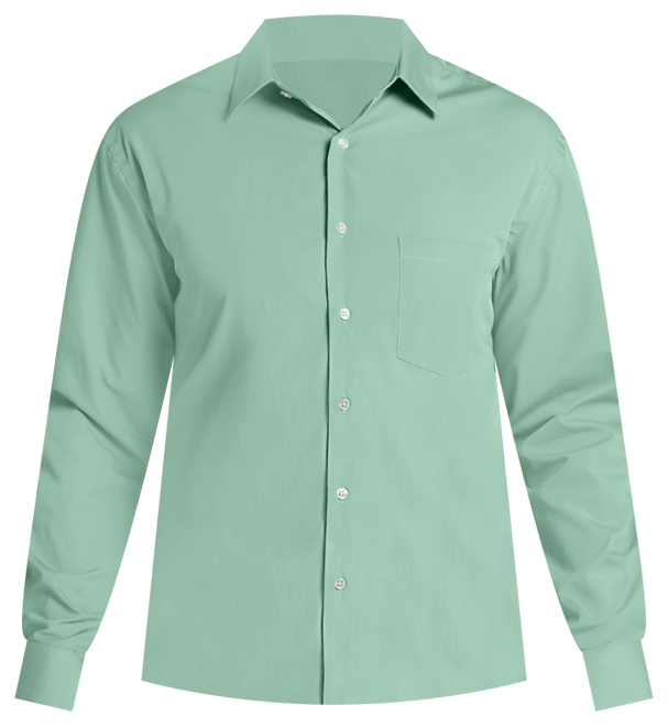 Van Heusen Athletic Solid Dress Shirt, Lt Green | Men's Wearhouse