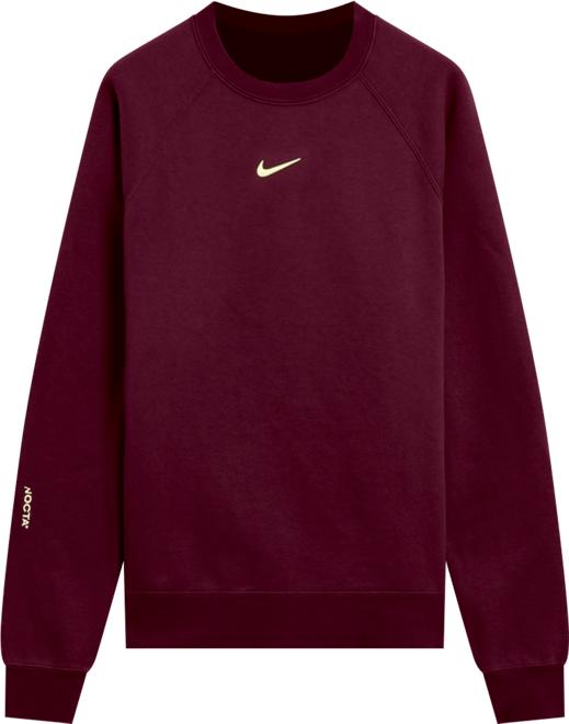 Shop Nike NOCTA Fleece CS Crew FN8160-638 red | SNIPES USA