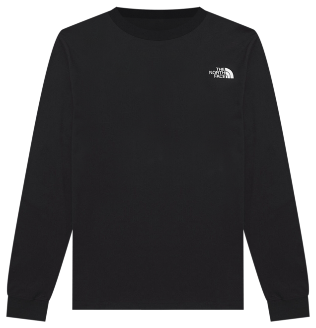 Men's Long Sleeve Box Never Stop Exploring T-shirt