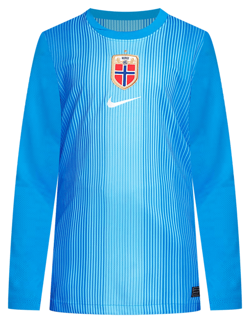 Norway 2025/26 Stadium Goalkeeper Women's Nike Dri-FIT Football Replica Long-Sleeve Shirt