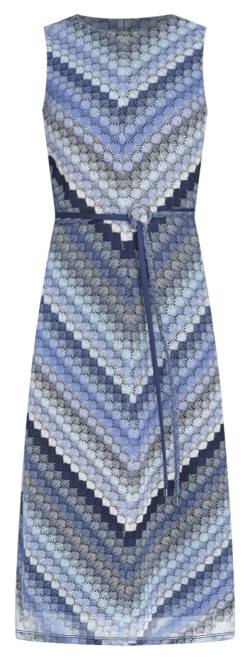 Women's Sleeveless Lace Midi Dress