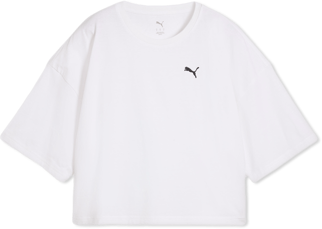 PUMA Wardrobe Essentials Women's Oversized Short T-Shirt