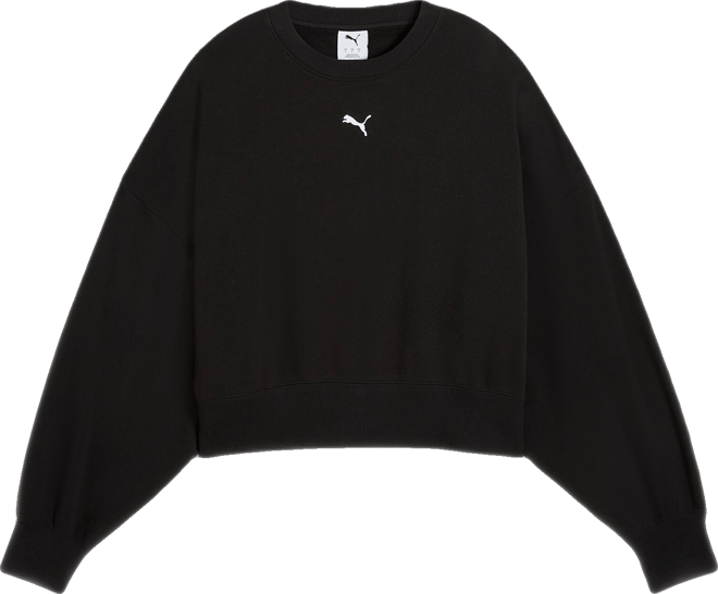 PUMA Wardrobe Essentials Women's Oversized Crew Neck Sweatshirt