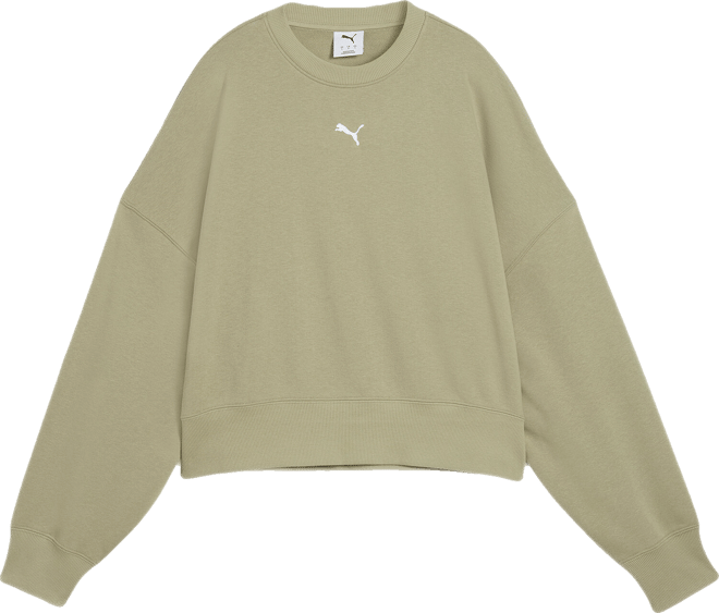 PUMA Wardrobe Essentials Women's Oversized Crew Neck Sweatshirt