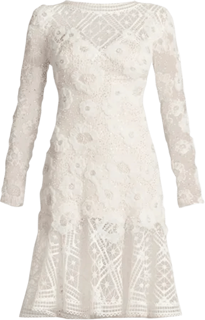 存在感を放つ【TADASHI SHOJI】Idly Embroidered Illusion Dress Idly Embroidered Illusion Dress | Tadashi Shoji