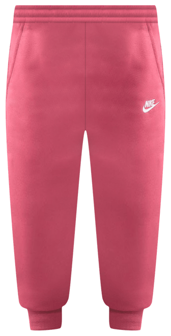 Nike Sportswear Club Fleece Pants ajustados de cintura alta para niñas talla grande