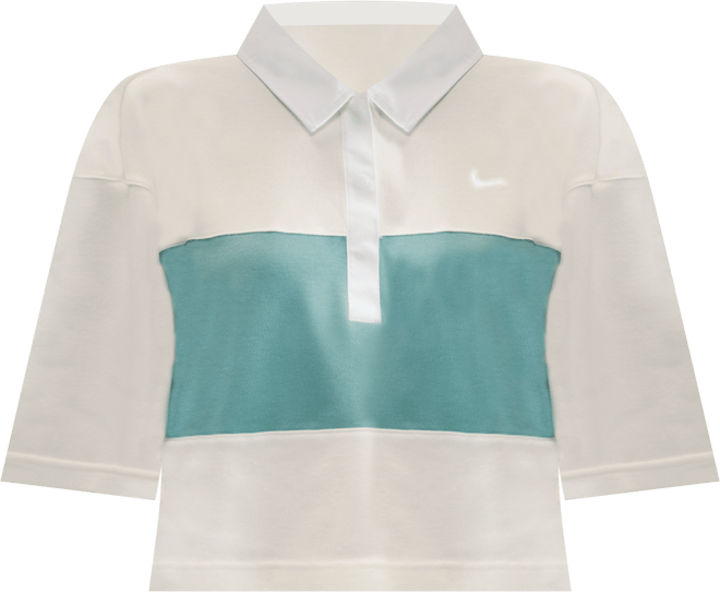 Nike Sportswear Playera tipo polo de manga corta oversized para mujer