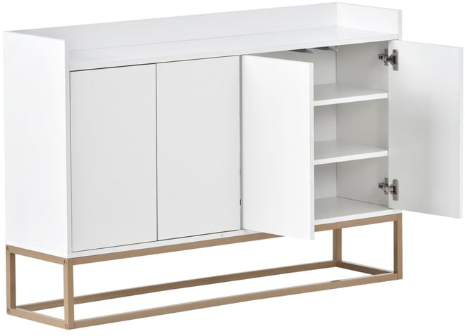 Modern Sideboard Elegant Buffet Cabinet With Large Storage Space For Dining Room, Entryway