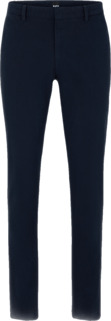 Boss by  Men's Stretch-Cotton Gabardine Slim-Fit Chinos