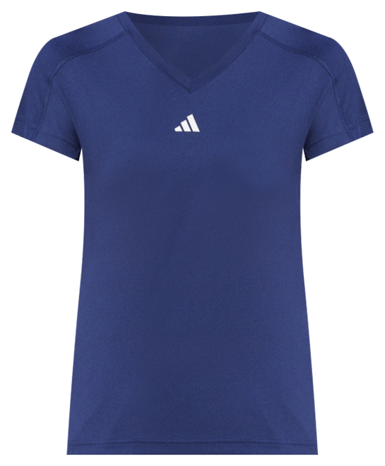 Women's Training Moisture-Wicking Logo V-Neck T-shirt