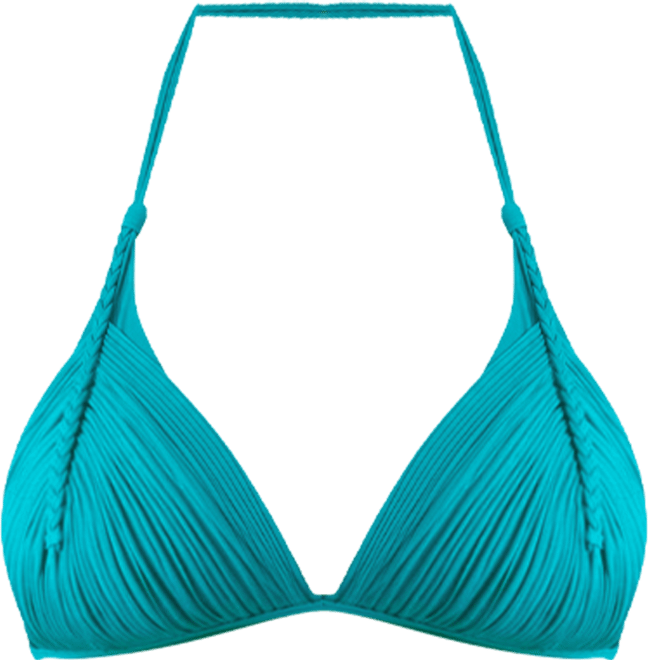 Women's Braided Triangle Bikini Top