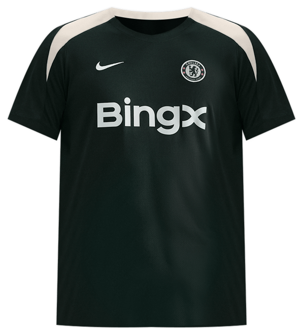 FC Chelsea Strike Nike Fußball-Kurzarmshirt mit Dri-FIT-Technologie (Herren)