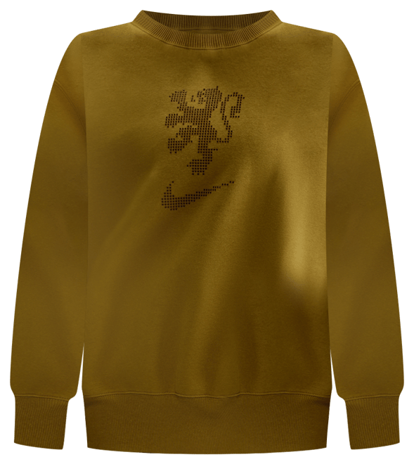 Pays-Bas Phoenix Fleece Sweat oversize à col ras-du-cou Nike Football pour femme