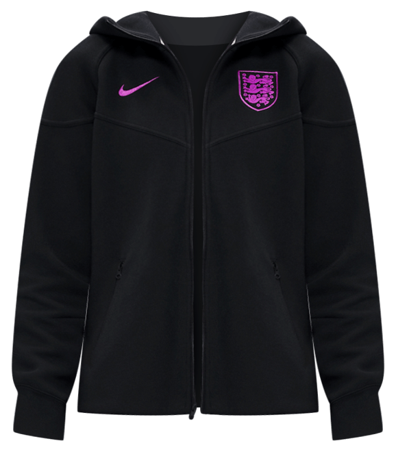 England Tech Windrunner Nike Football Fleece-Kapuzenjacke (Damen)