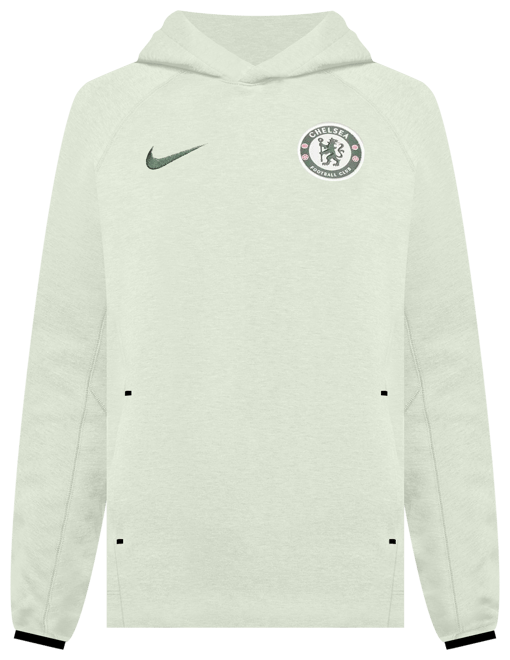 Chelsea FC Tech Sudadera con gorro sin cierre de fútbol de tejido Fleece Nike para niño talla grande