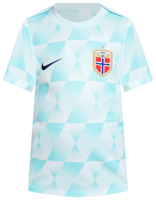 Norge Academy Pro Kortärmad fotbollströja för uppvärmning Nike Dri-FIT för ungdom