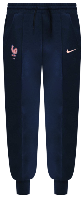 FFF Tech Nike Football-joggers i fleece med mellemhøj talje til kvinder