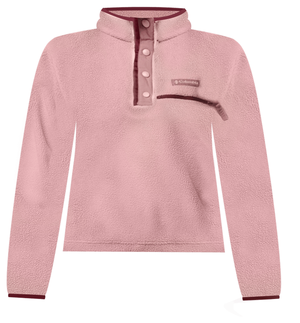 Women's Helvetia™ II Cropped Half Snap Fleece Pullover - Plus Size
