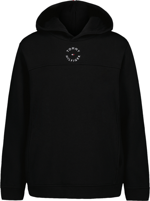 Big Boys Soft Essential Logo Embroidered Fleece Hoodie