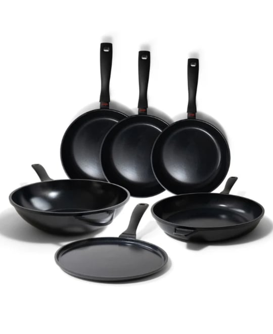 Energy 6pc Nonstick Ceramic Cookware Set – Chemical-Free, Ultra-Durable, Stress-Free Cleanup