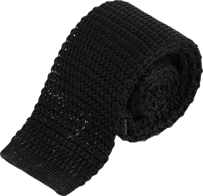 Men's Zion Knit Silk Solid Colored Necktie