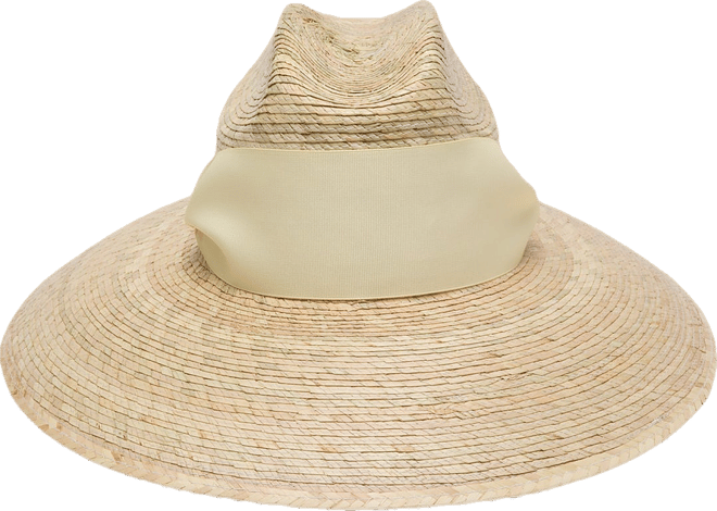 Ivory Hollyhock Sun Hat