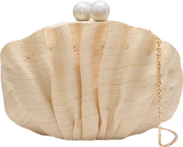 Sand The Origami Shell Clutch