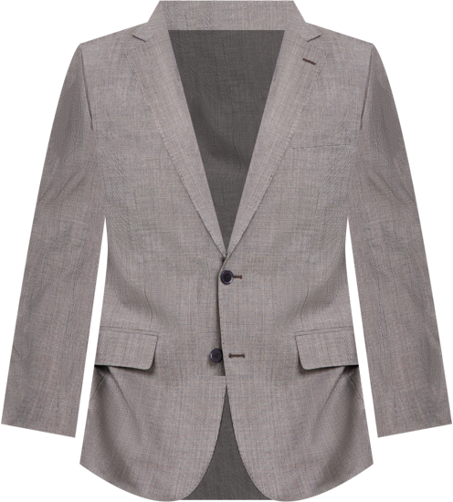 B by  Men's Classic-Fit Stretch Wool Blend Suit Jacket