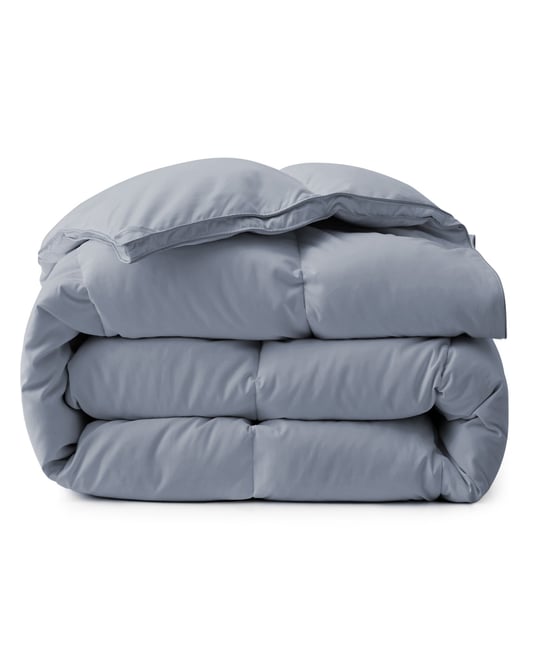 Heavyweight Goose Down Fiber Comforter, California King