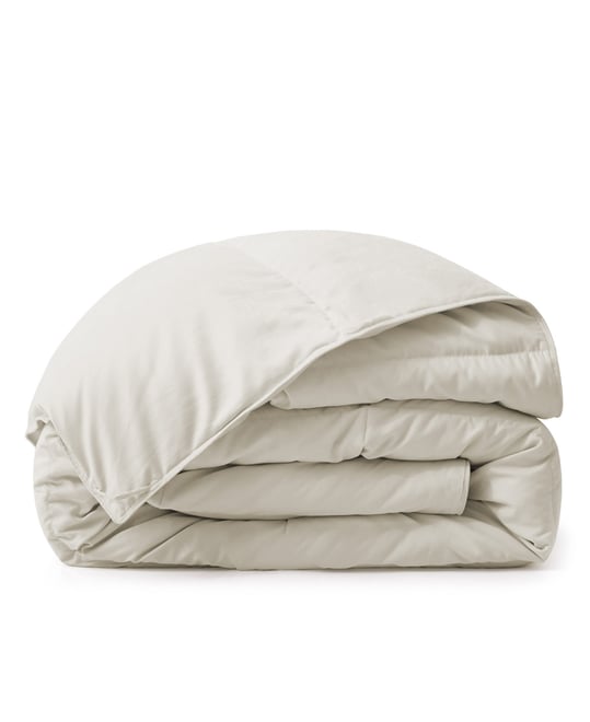 Heavyweight Goose Down Fiber Comforter, California King