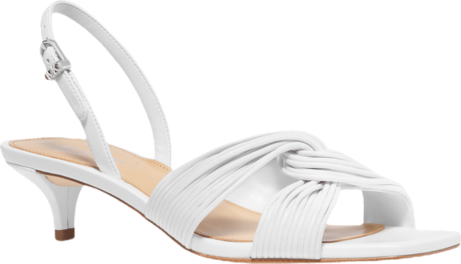 Michael Kors Women's Alessia Kitten-Heel Sandals - Macy's
